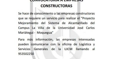 convocatoria