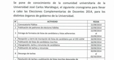 convocatoria