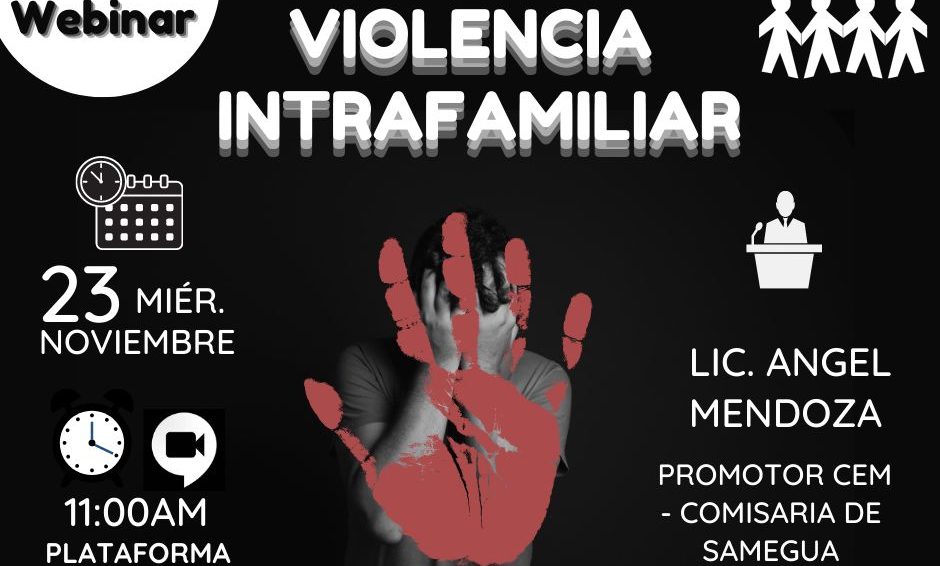 Webinar: Violencia Intrafamiliar
