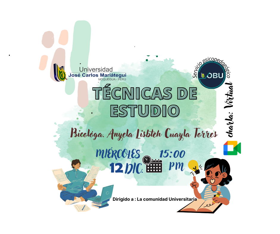 Tutoría: Técnicas de Estudio