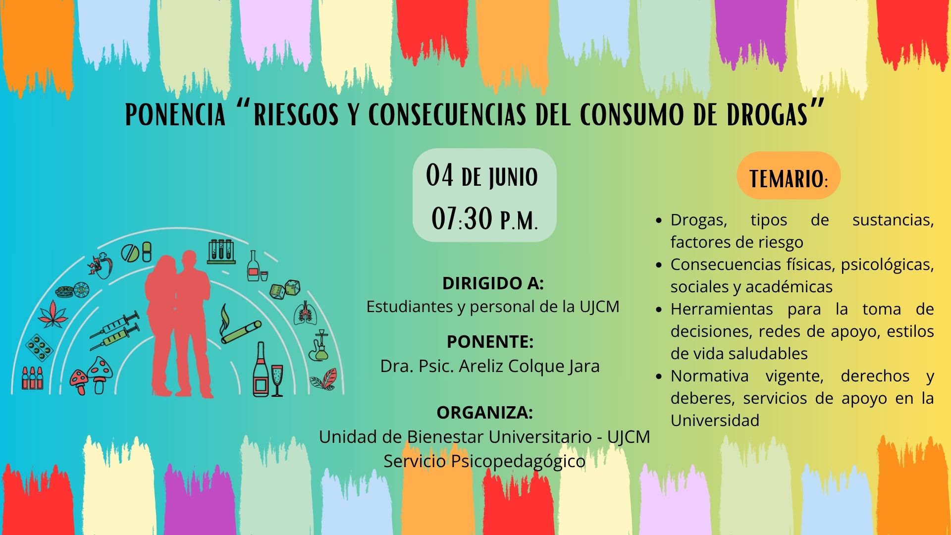 Ponencia: «Riesgos y Consecuencias del Consumo de Drogas»